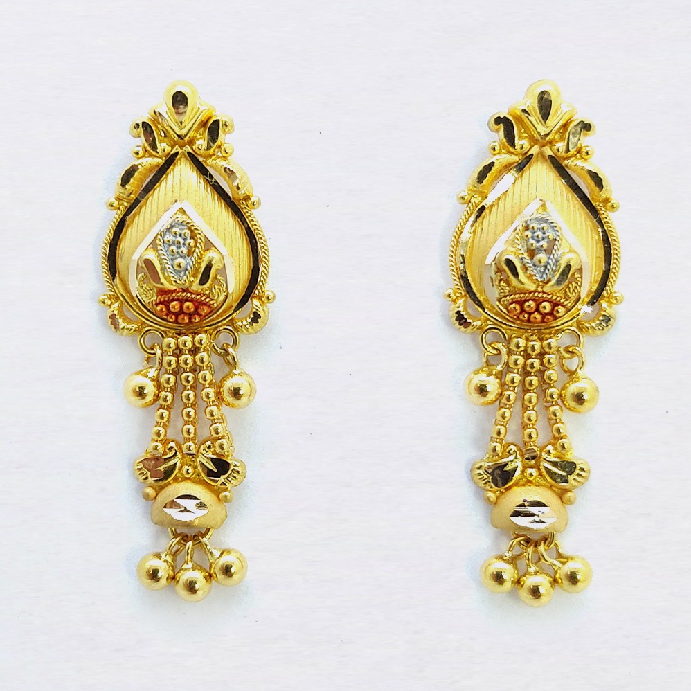916 Gold Classic latkan Earring SK-E22