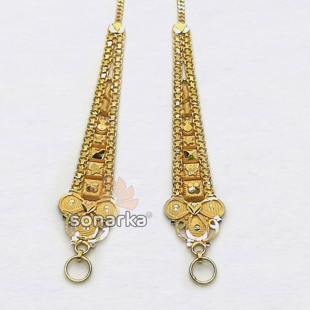 Gold Earchain SK - K037