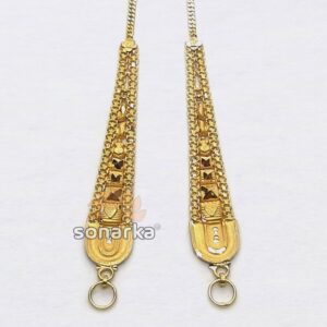 Gold Earchain SK - K035