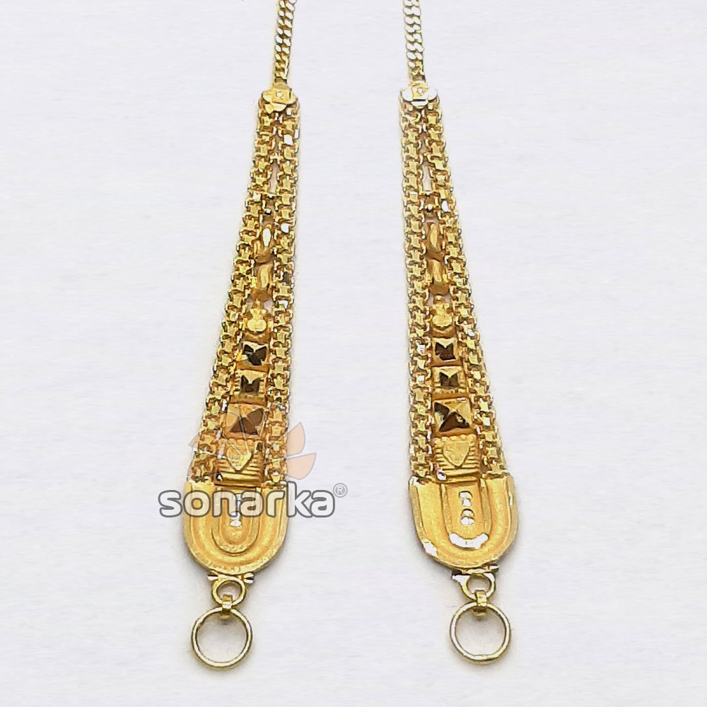 Gold Earchain SK - K035