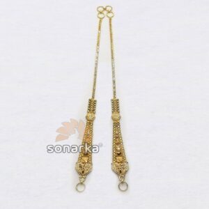 Gold Earchain SK - K026