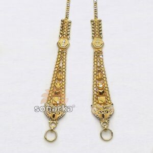 Gold Earchain SK - K026