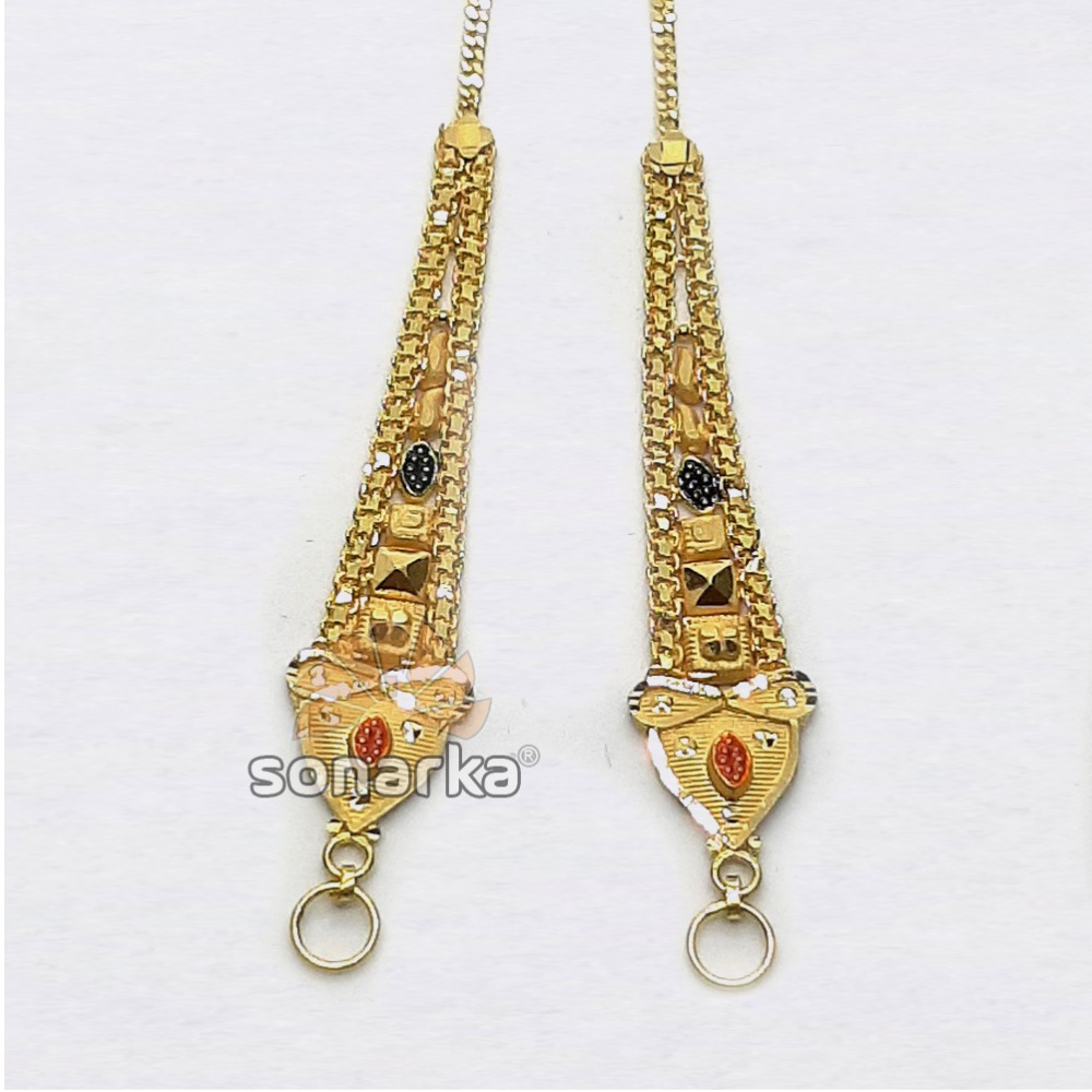 Gold Earchain SK - K020