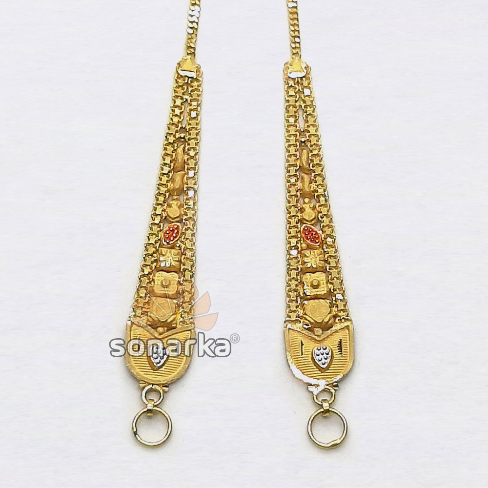 Gold Earchain  SK - K017