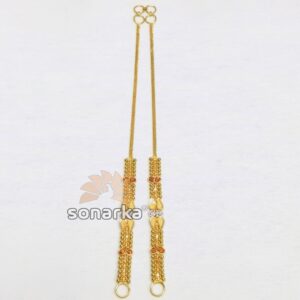 Gold Earchain SK - K015