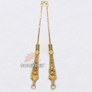 Gold Earchain SK - K011