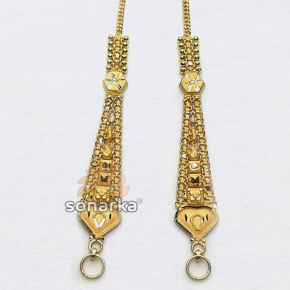 Gold Earchain SK - K011