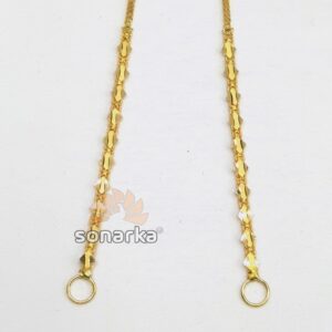 Light weight gold earchain kanser sk - k003