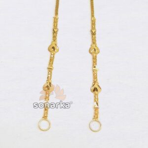 Light Weight Gold Earchain Kanser SK - K001