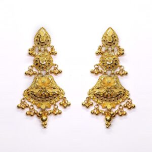 Gold jewellery set for bridal sk - gb002