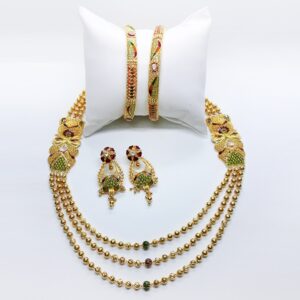 Gold Jewellery Set for Wedding