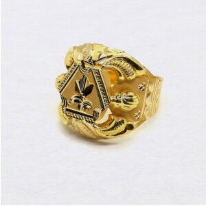 Lightweight Nazrana Gold Ring For Men
