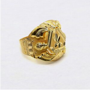 Lightweight Nazrana Gold Ring For Men