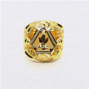 Lightweight Nazrana Gold Ring For Men
