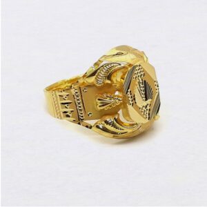 Nazrana Gold Anguthi For Men