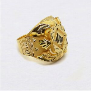 Lightweight Nazrana Gold Ring For Men