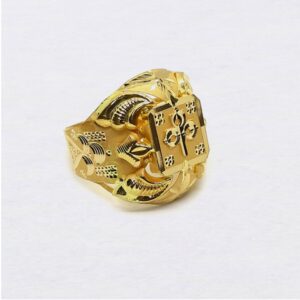 Fancy Design Nazrana Gold Ring
