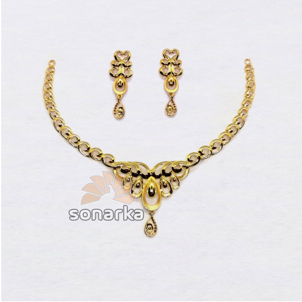 22k-Light-Weight-Yellow-Gold-Necklace-Set