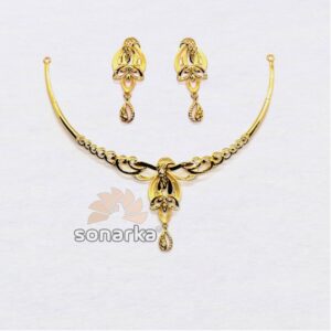 22k-Lightweight-Plain-Gold-Necklace