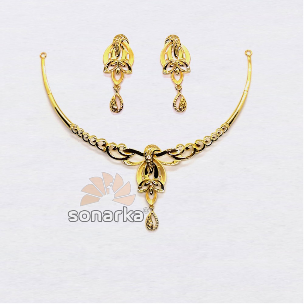22k-Lightweight-Plain-Gold-Necklace