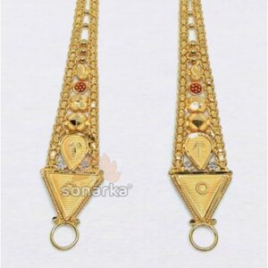 916 Gold Kanser Ear Chain for Ladies