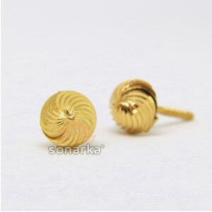 22kt 916 Yellow Gold Spiral Design Tops