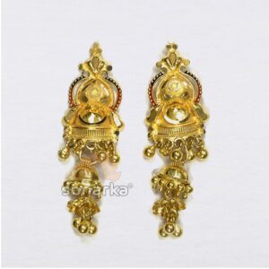 22kt Yellow Gold Drops & Danglers type Earrings