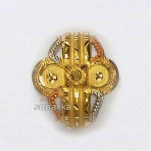 22k Yellow Gold Ladies Rings Indian Design
