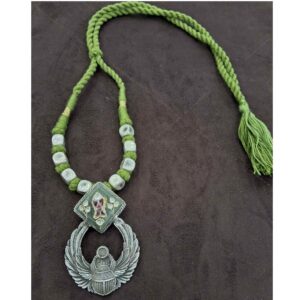 925 Sterling silver Tribal Choker Oxidized Pendant for ladies STS0016
