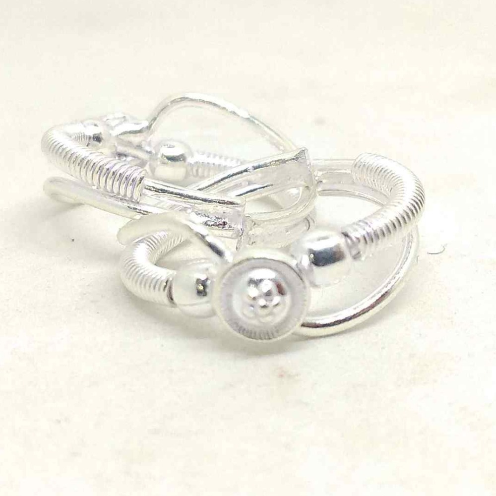 Silver  fancy  toe rings / bichiya  for ladies