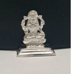 silver maa laxmi ji murti   for pooja / gifting