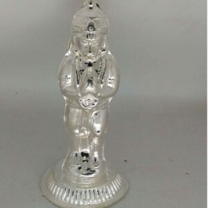 Pure Silver Shree Ram Bhakt Pawan Putra Hanuman  murti for pooja