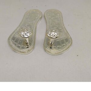 pure  Silver  beautiful  Charan Paduka For Pooja
