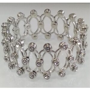 925 sterling silver 2in 1  ring cum bracelet  for ladies