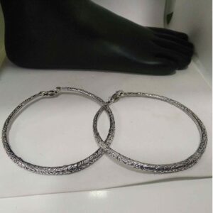 Silver oxidised designer fancy kambi /payal  for ladies