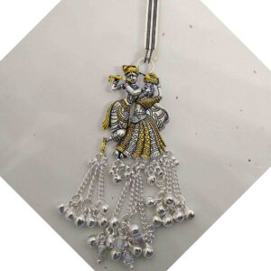 silver  radha . krishna fancy juda for ladies
