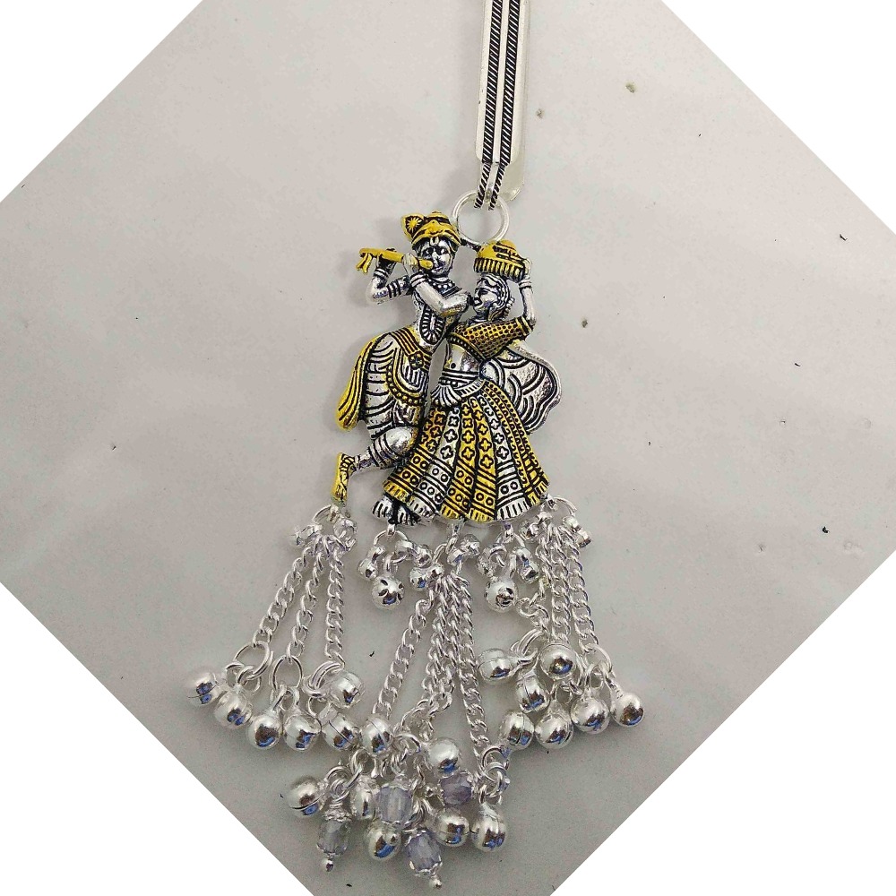 silver  radha . krishna fancy juda for ladies