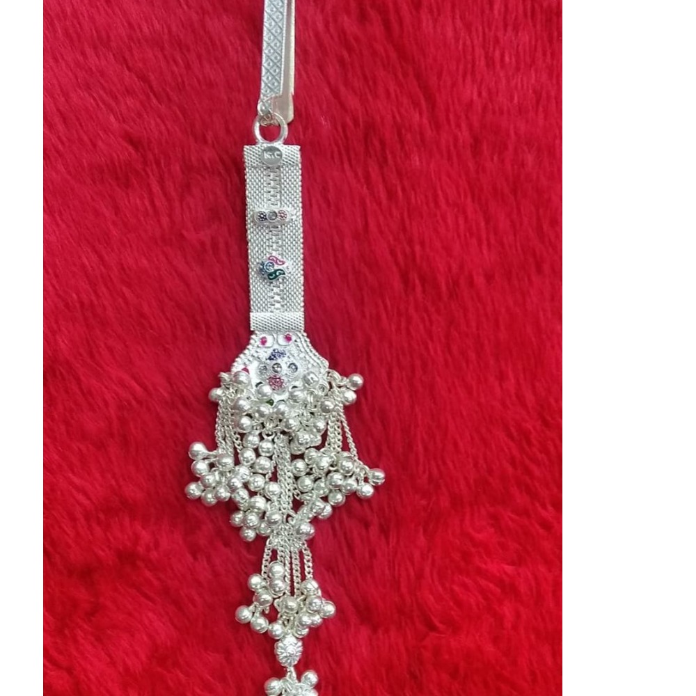 silver  daily wear  / casual fancy  hanging juda for ladies