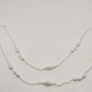 925 sterling silver delicate designer payal/anklet for girls