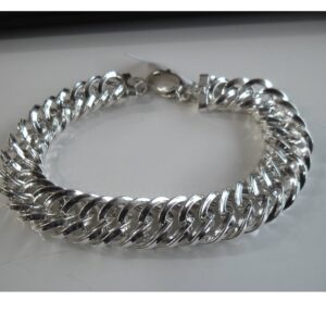 925 Sterling Silver Oxidised Designer Bracelet For Men
