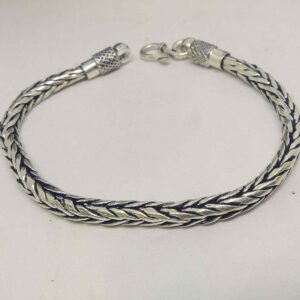 925 sterling silver oxidize premium collection bracelet for men