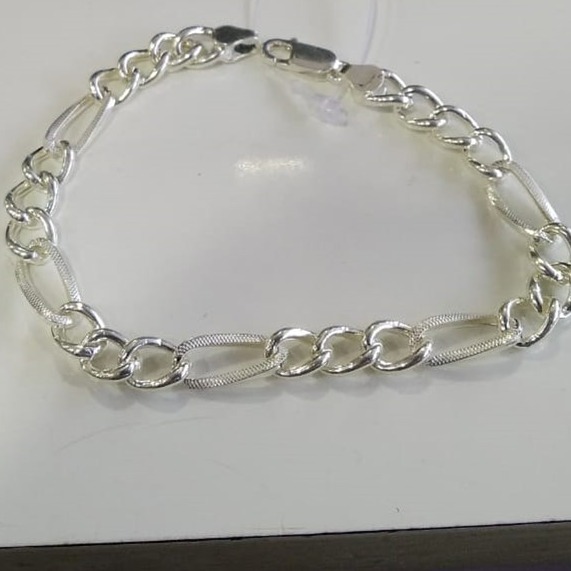 silver  daily wear  /  casual  gents  bracelet
