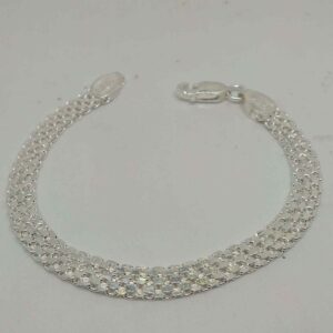 silver daily wear  gents  bracelet