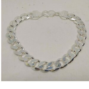 silver  daily wear gents bracelet