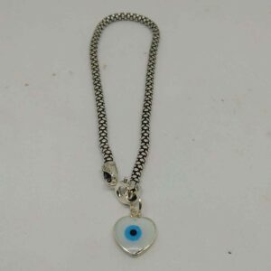 925 sterling silver evil eye bracelet