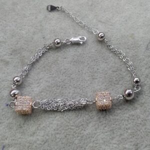 925 sterling silver premium designer bracelet for ladies