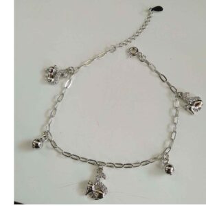 925 Sterling Silver  casual wear  Charm   bracelet