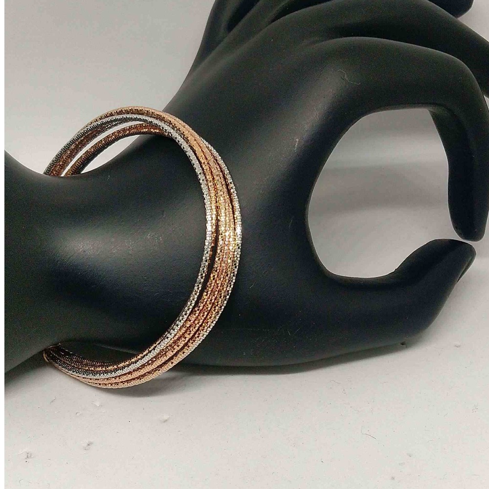 925 sterling silver  Rose Gold Plated   italian bracelet