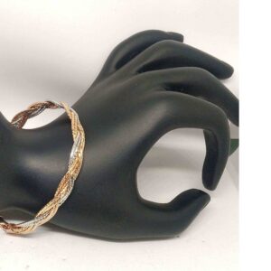 925 sterling silver  rose gold plated  italian bracelet