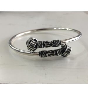 925 sterling silver Oxidized bracelet/kada
